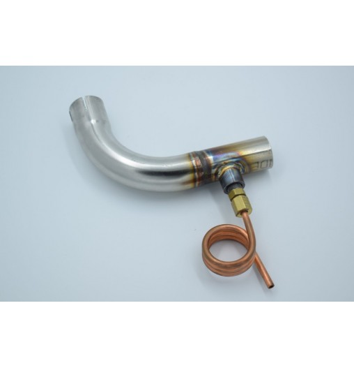 P24-009 EXHAUST ELBOW, 24 MM, WITH DRAIN