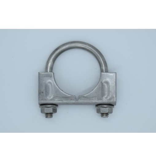 P38-024 EXHAUST CLAMP, 38 MM, STAINLESS STEEL