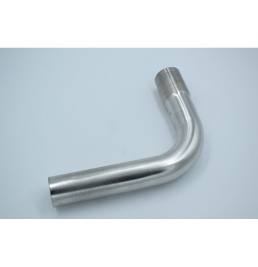 P38-009 EXHAUST ELBOW, 38 MM, STAINLESS STEEL