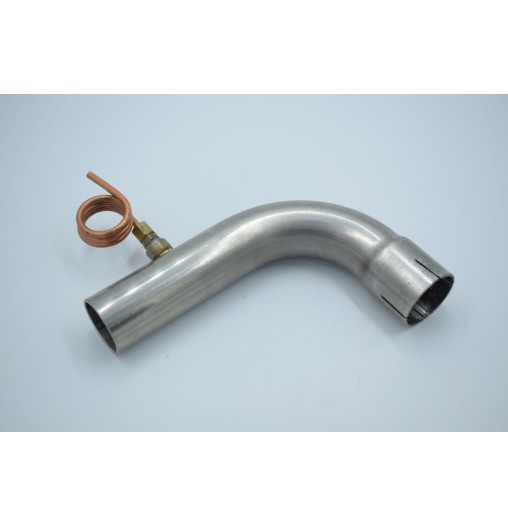 P38-007 EXHAUST ELBOW, 38 MM, WITH DRAIN